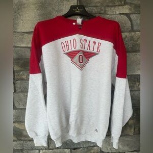 Vintage Ohio State Buckeyes XL Crewneck Sweatshirt Midwest Embroidery